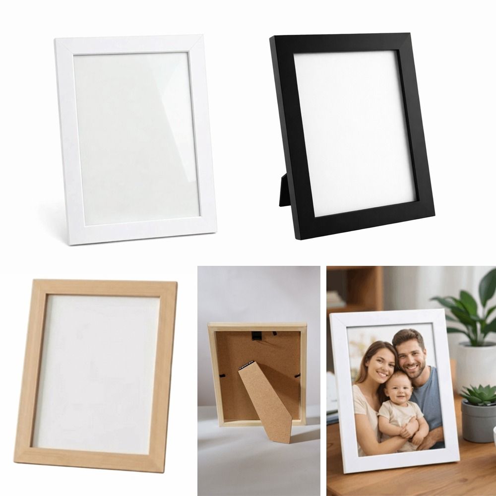 Bamboo Photo Frame - Nova Moldura de Madeira para Fotos