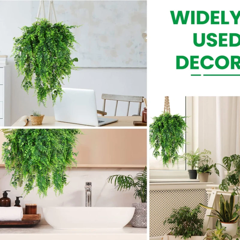 90cm planta artificial videira - Rattan Plant Basket avaliação e preço