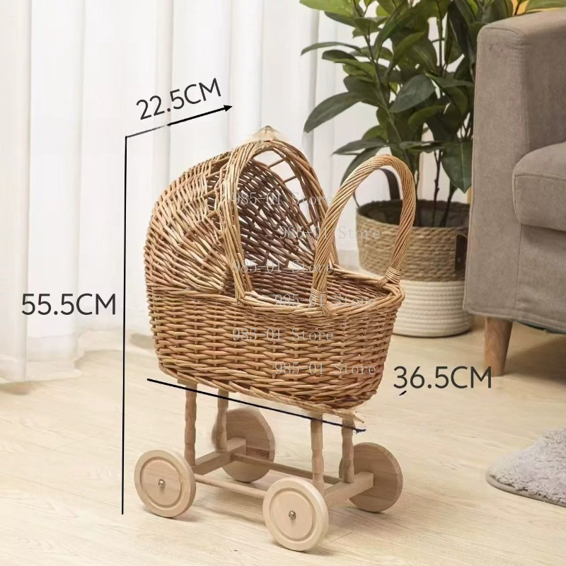 Cesto de Vime Artesanal Multif - Rattan Plant Basket avaliação e preço